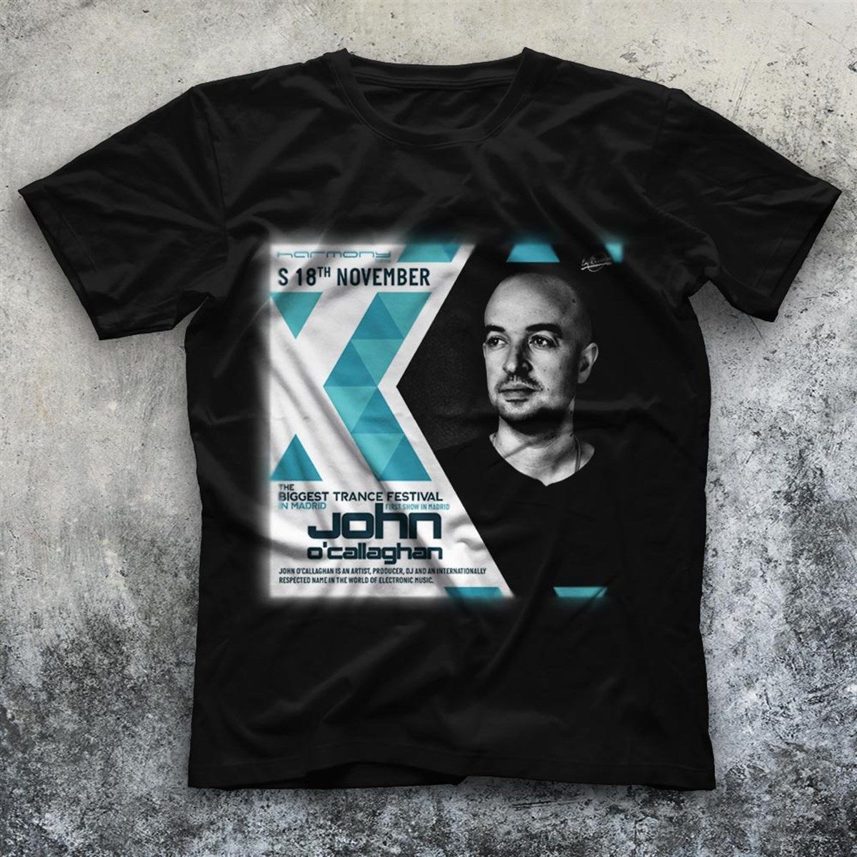 John O Callaghan Black Unisex T Shirt Tees Shirts Johnocallaghan Shirt Tshirt Apparel Clothing Siyah