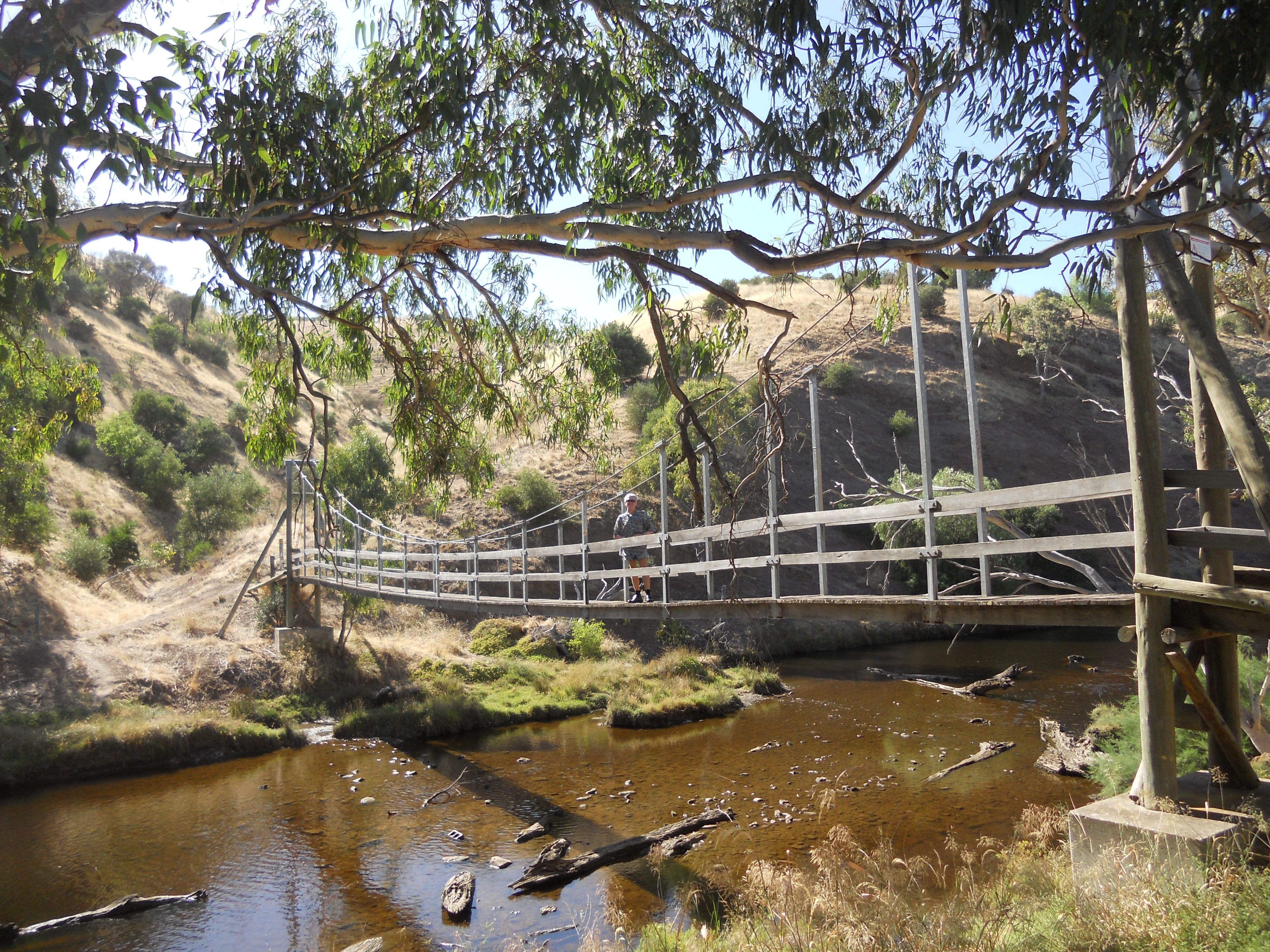 Swing Bridge At Old Noarlunga Bridge Beach Suburbs swing-bridge-at-old-noarlunga-bridge-beach-suburbs