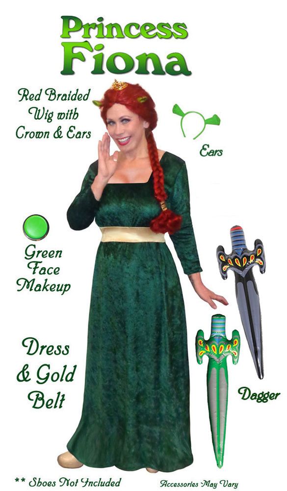 Fiona From Shrek Plus Size Princess Halloween Costume 1x 2x 3x 4x 5x 6x 7x 8x 9x Sanctuarie