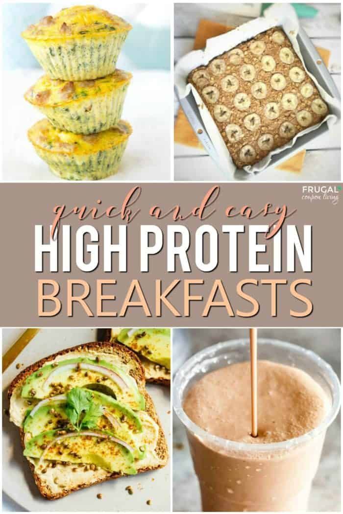 Quick High Protein Breakfast Recipes | High protein breakfast recipes