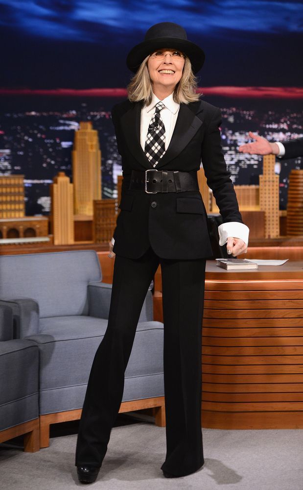 Image result for diane keaton style | Diane keaton, Diane keaton suit