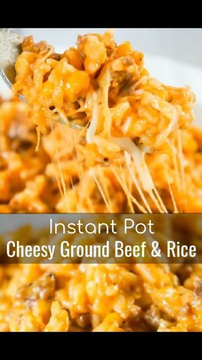 Instant Pot Cheesy Ground Beef and Rice - This is Instant Pot Cheesy Ground Beef and Rice - This is
