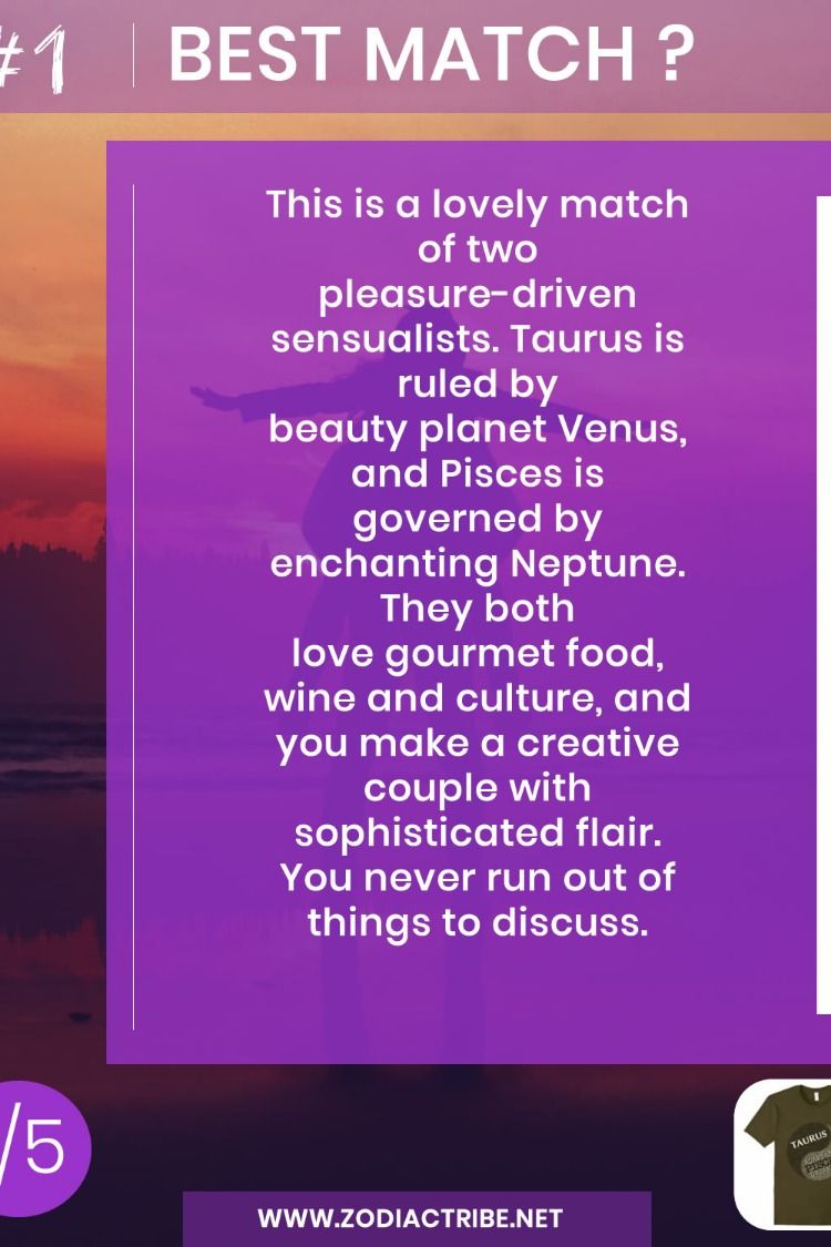 Discover The Unique Compatibility Of The Pisces And Taurus