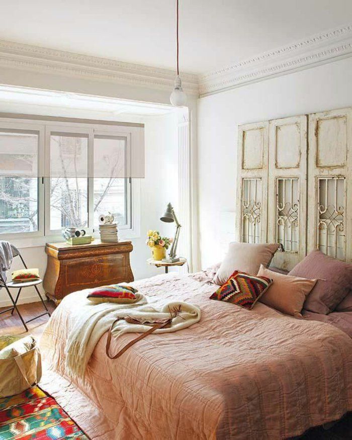 Plusieurs idées pour faire une tête de lit soi-même Bedrooms - couleur gris perle pour chambre Plusieurs idées pour faire une tête de lit soi-même Bedrooms - couleur gris perle pour chambre