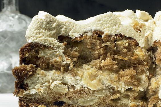 Yotam Ottolenghi's Apple and Olive Oil Cake with Maple Icing #oliveoils