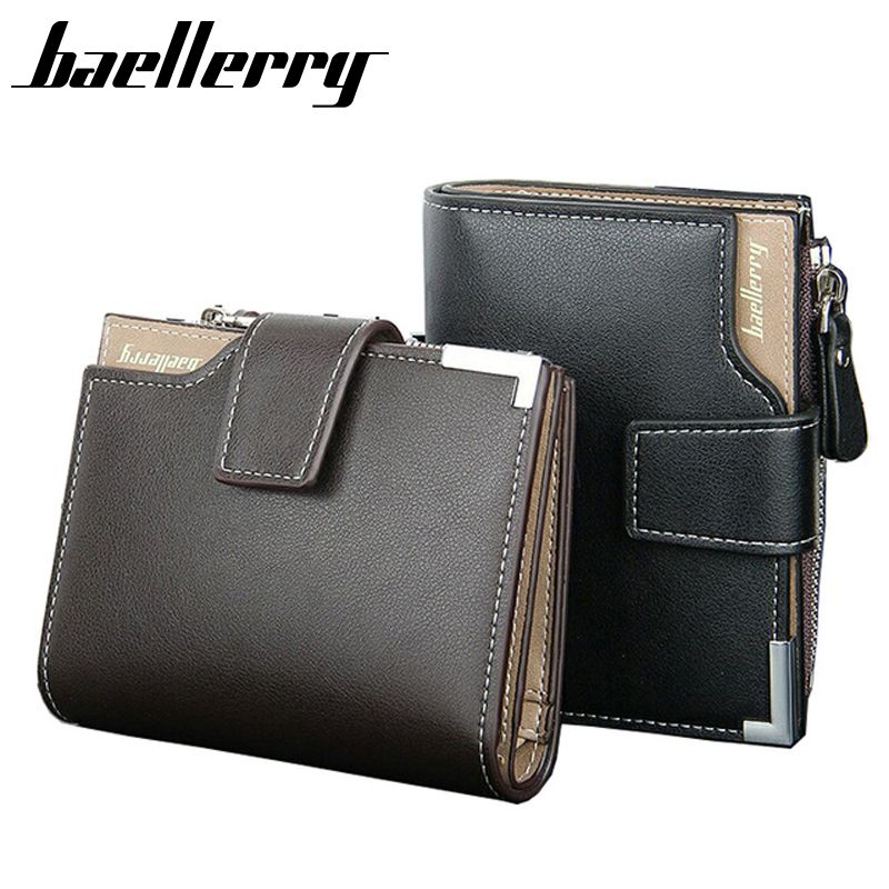 Fashion Men Card holder Handbag Purse Bifold Wallet PU Leather