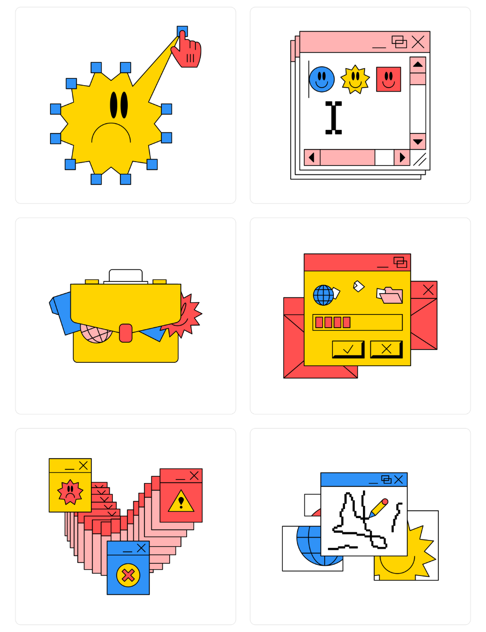 Fatal Error Illustrations
