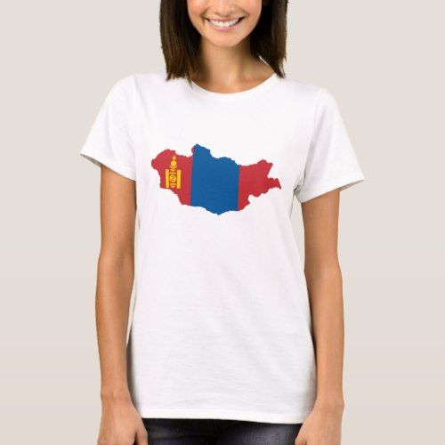 Download Mongolia country flag design T-Shirt | Zazzle.com | Flag design, Design, Flag