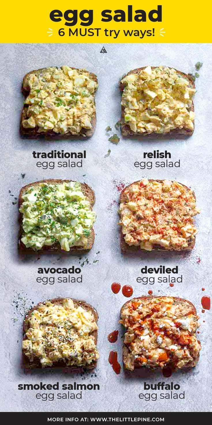 Easy Egg Salad (+6 Variations!) Easy Egg Salad (+6 Variations!)