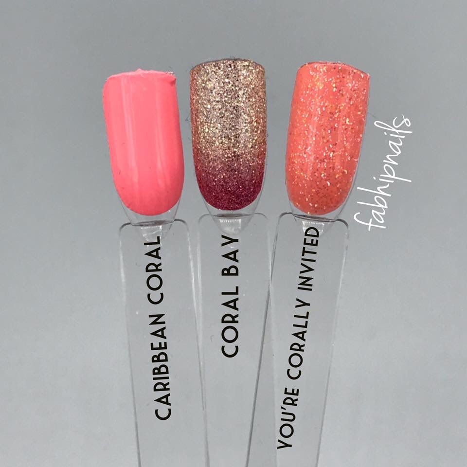 Coral Color Street Comparison Color Street Nails Color Street