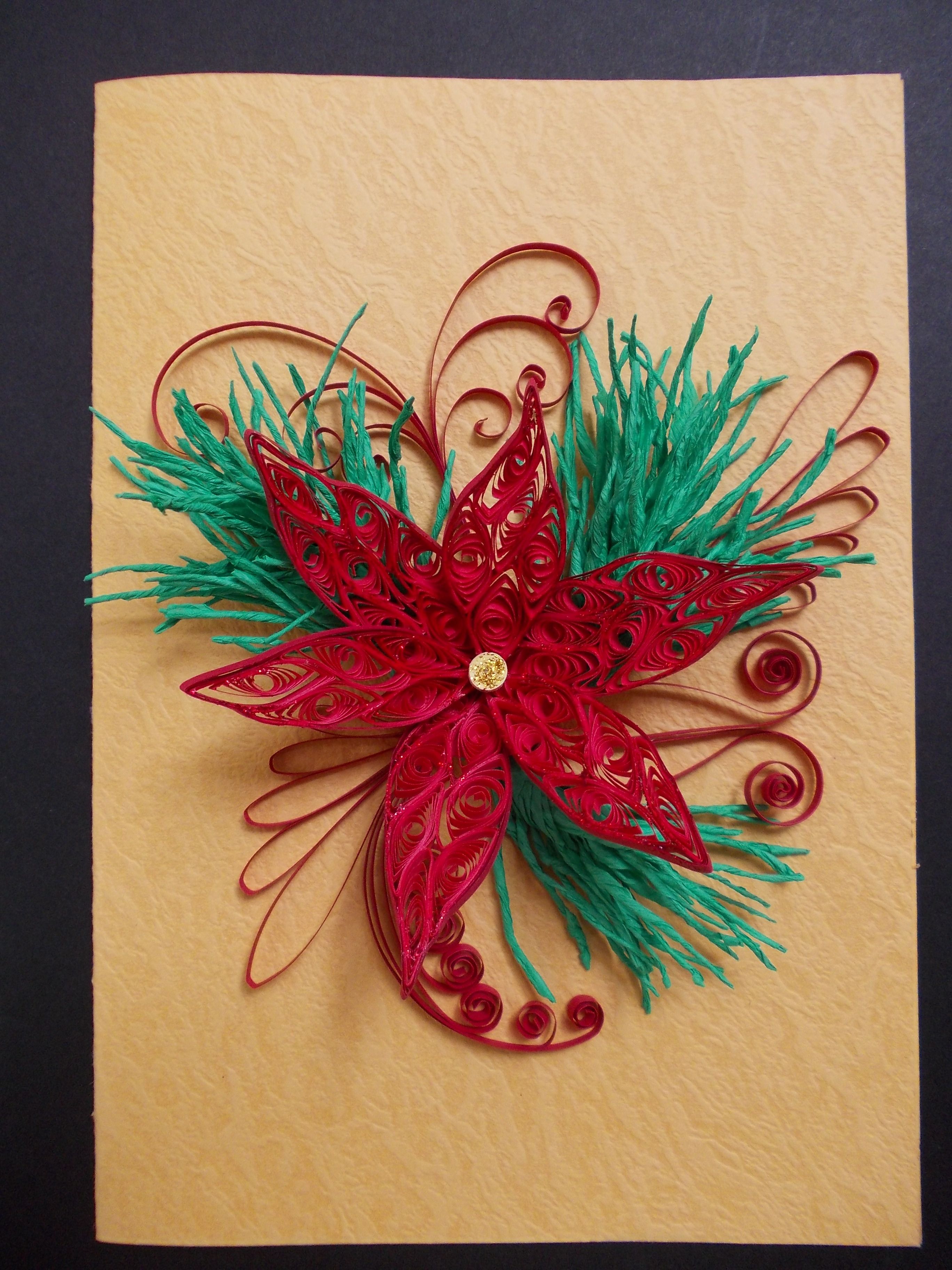 quilling christmas card quilling christmas christmas