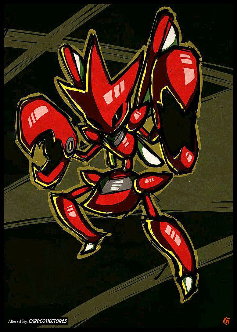 scizor pokemon mtg sleeves