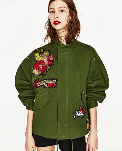 Bild 2 von PARKA MIT STICKEREI von Zara | Zara, Damen, Stickerei Bild 2 von PARKA MIT STICKEREI von Zara | Zara, Damen, Stickerei
