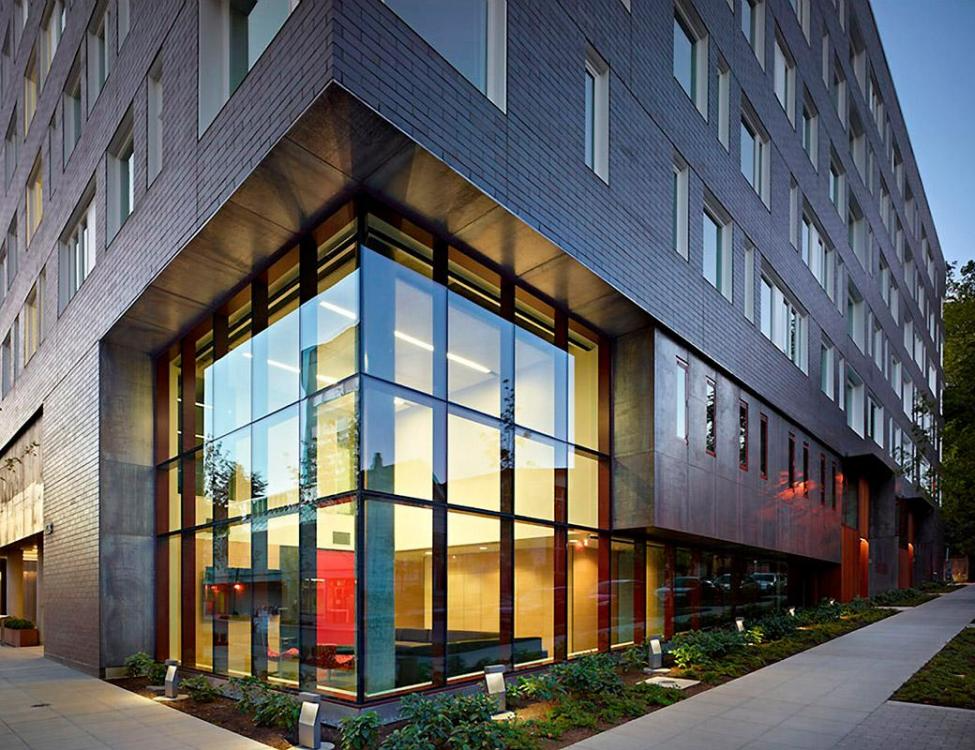 Commercial Exteriors | Peninsula Building Materials Co. Pacific Clay, Rustic Canyon, Brick Detail, Brown Granite, Stone Architecture, Brick Veneer, Ledgestone, Climbing Wall, French Grey