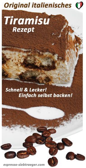 Tiramisu Rezept | Tiramisu selber machen- Klassisch italienisch