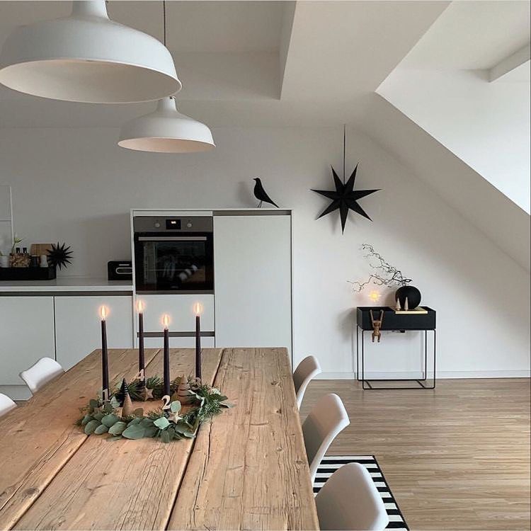 We Can T Get Enough This Beautiful Festive Kitchen By Romytpunkt Hope You Re All Set For Christmas Kitchendesign Interior Home Gorgeous Kitchens