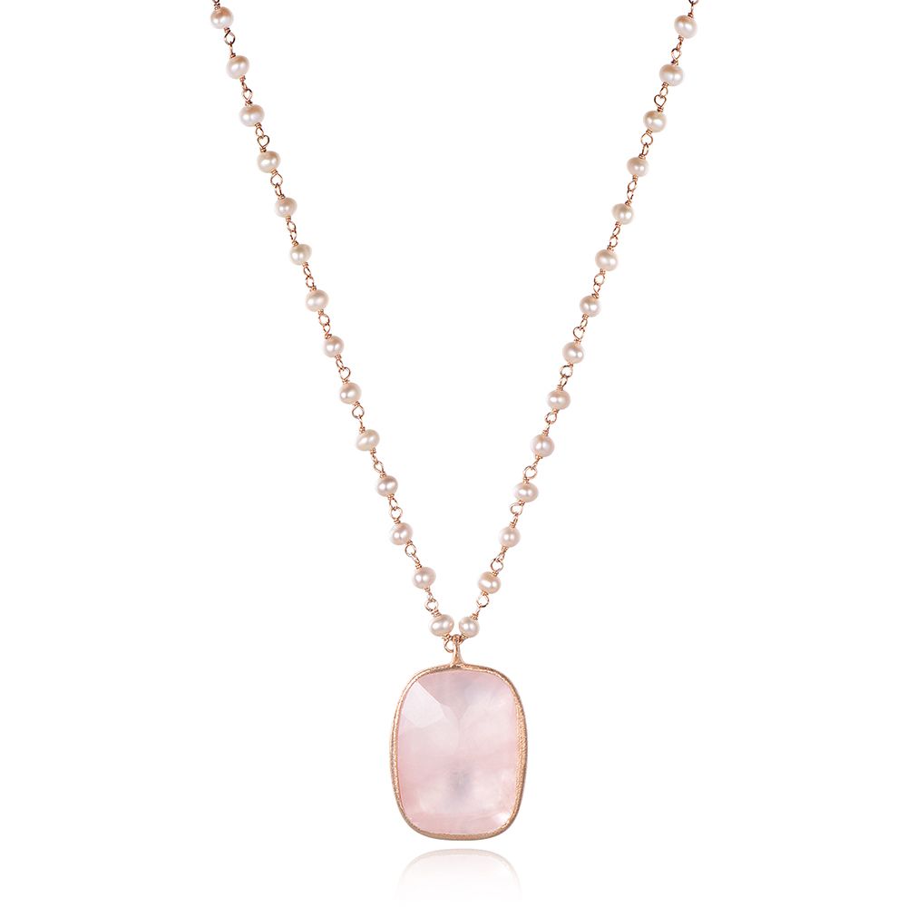 rose quartz pendant raw rose quartz pendant raw