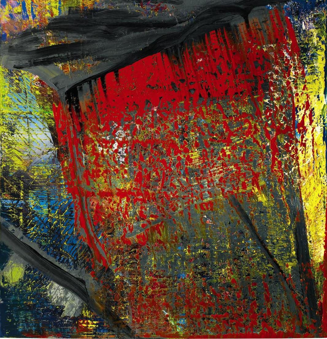 Gerhard Richter Abstrakte Malerei Abstrakte Kunst Malerei Kunstproduktion