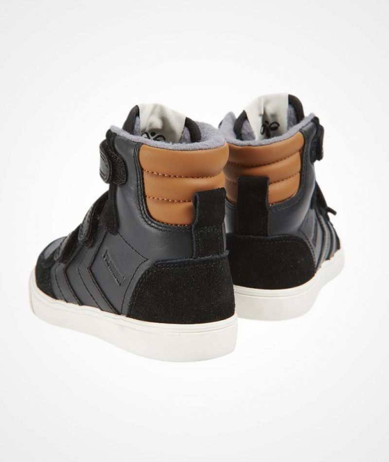 Hummel Kids Hummel Stadil Jr Winter High 26 36 Fri Frakt Retur Hummel High Top Sneakers Wedge Sneaker