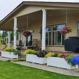 Large Rectangular Planters In Front Of House Large Outdoor Planters Rectangular Planters Large Planters Source From pinterest.com Image Size Width 265 x Height 265 Large Rectangular Planters In Front Of House Large Outdoor Planters Rectangular Planters Large Planters - Front Of House Planter Box Ideas