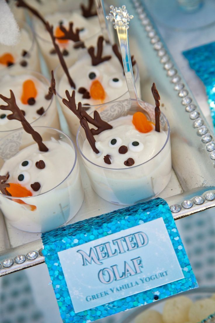 Disney's Frozen Birthday Party Food Ideas