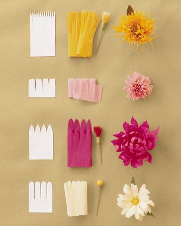 crepe paper flowers crepe paper tissue paper ideas pinterest how to make simple paper flower
