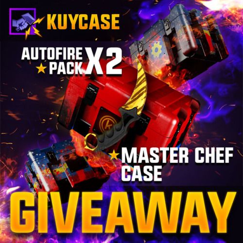kuycase giveaway csgo knife 2 autofire pack 1 masterchef case