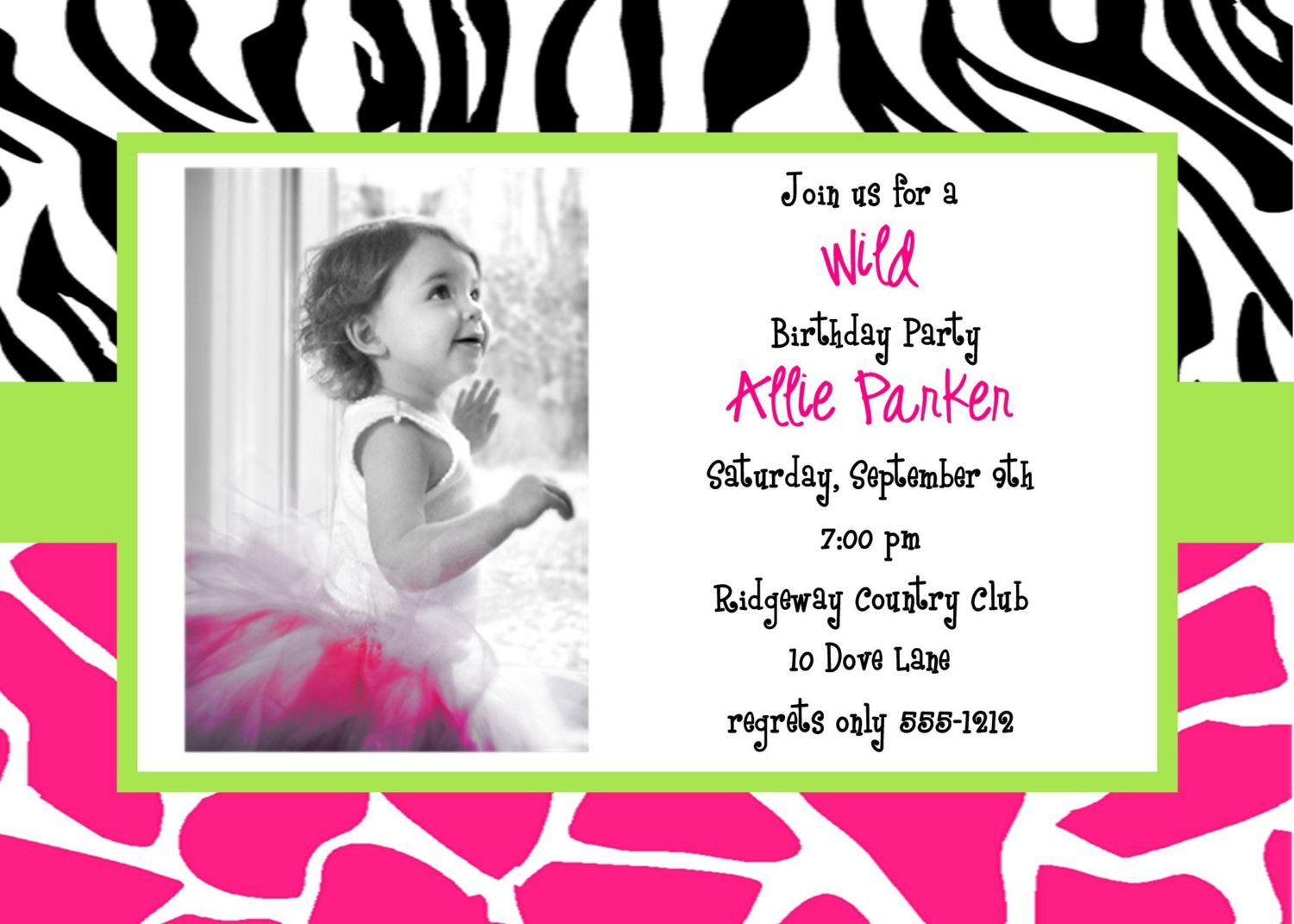 free printable invitations for kids