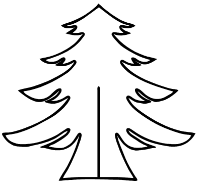CHRISTMAS TREE CUTOUT PATTERN CHRISTMAS TREE CUTOUT PATTERN