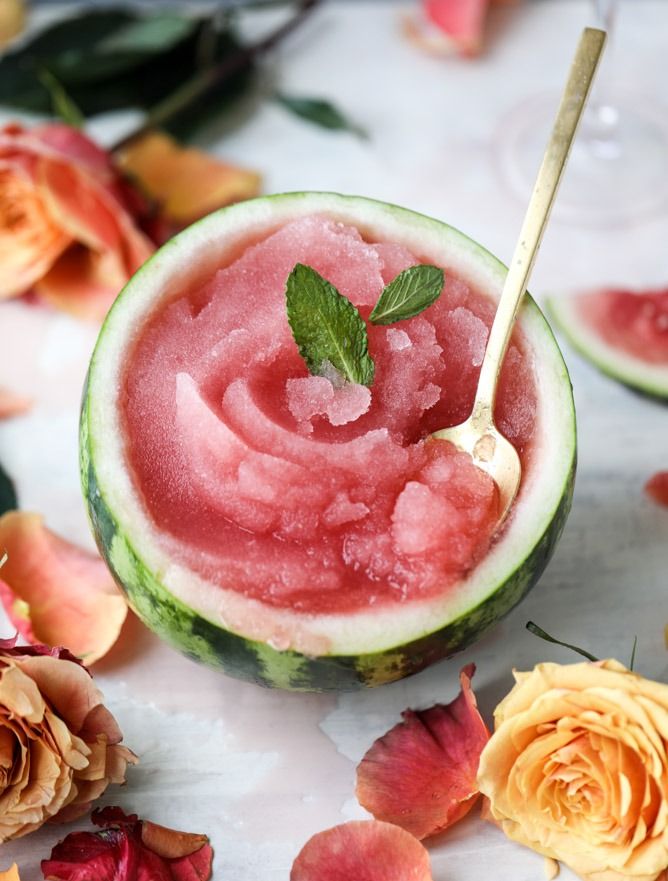 Watermelon Frosé. - How Sweet Eats