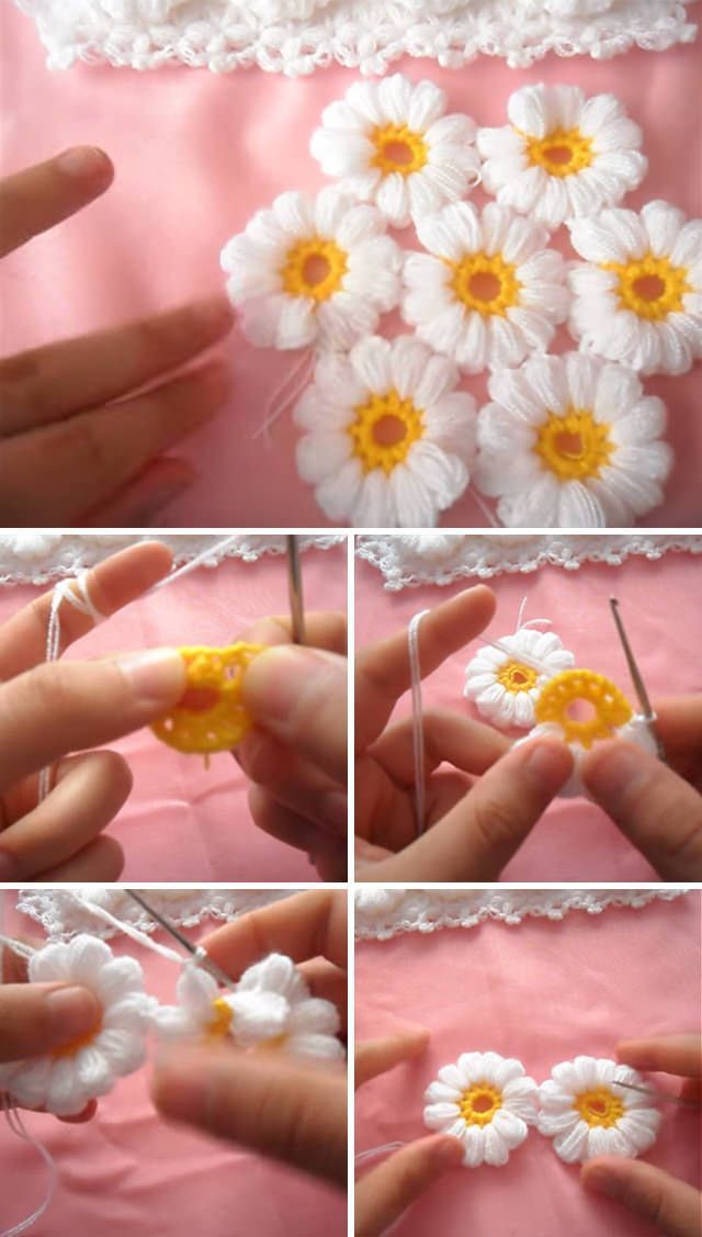 Blumen Decke Häkelanleitung #blumen #decke #hakelanleitung #crochet #häkeln ...