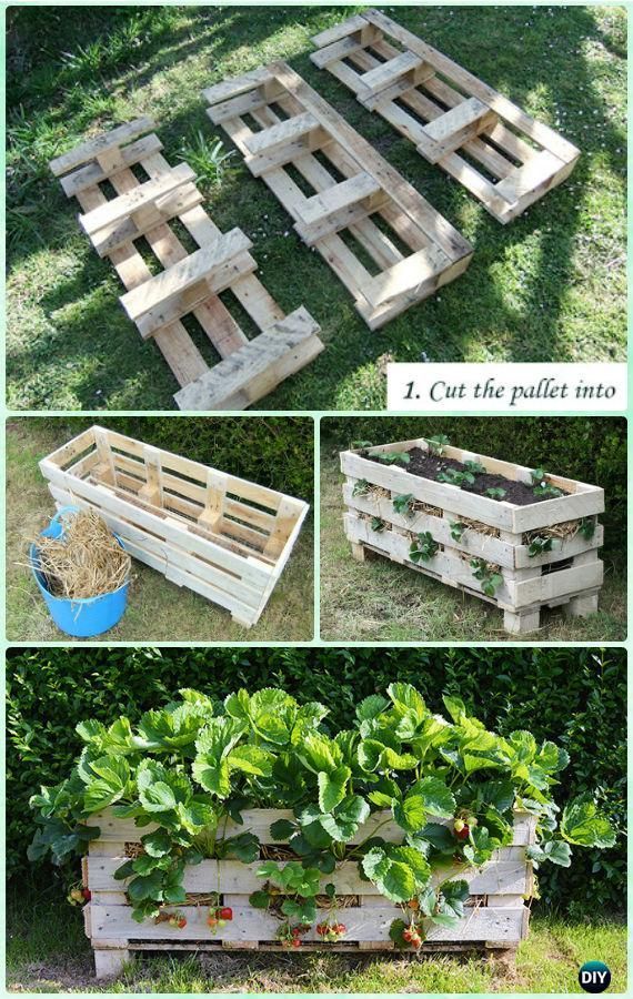 10 Space saving Strawberry Garden Gardening Planter Ideas
