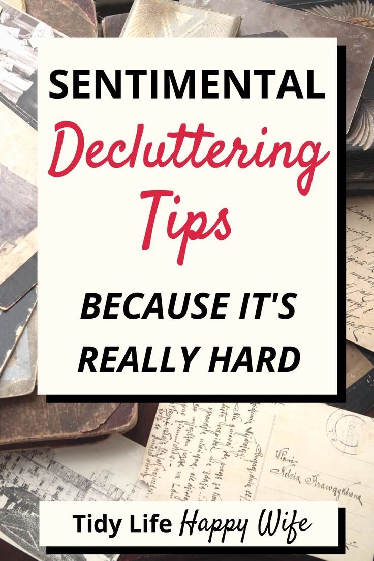 Decluttering is difficult, but add sentimental items to the mix, and it's even harder. Picking what to get rid of and how to let go is a struggle. It's one of the roadblocks that keep you from even getting started. Here are some strategies for figuring out what to declutter, hacks for preserving the memories, and tricks for repurposing what you keep. Don't let your things become clutter and ruin the wonderful memories they represent. #declutter #sentimentalclutter #clutterfree #declutteringtips Declutter Home, Declutter Your Life, Organize Declutter, Declutter Challenge, Let It Go, Home Organization Hacks, Cleaning Organizing, Cleaning Hacks, Organizing Papers