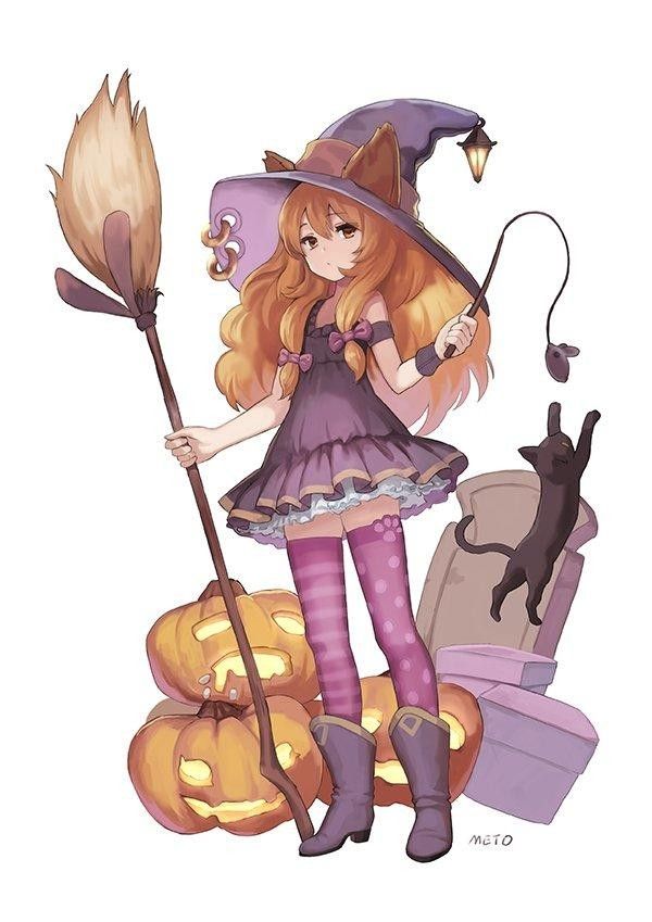 Halloween Sorcière Dessin meto31 Manga Sorcière halloween dessin