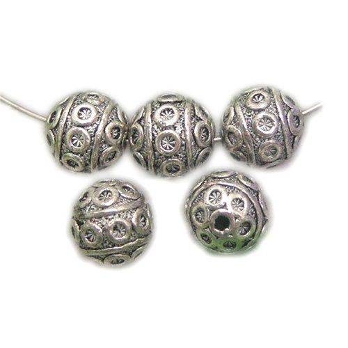 Wholesale 100//200Pcs Practical Tibetan Silver Bead Cap Craft DIY Finding Gift