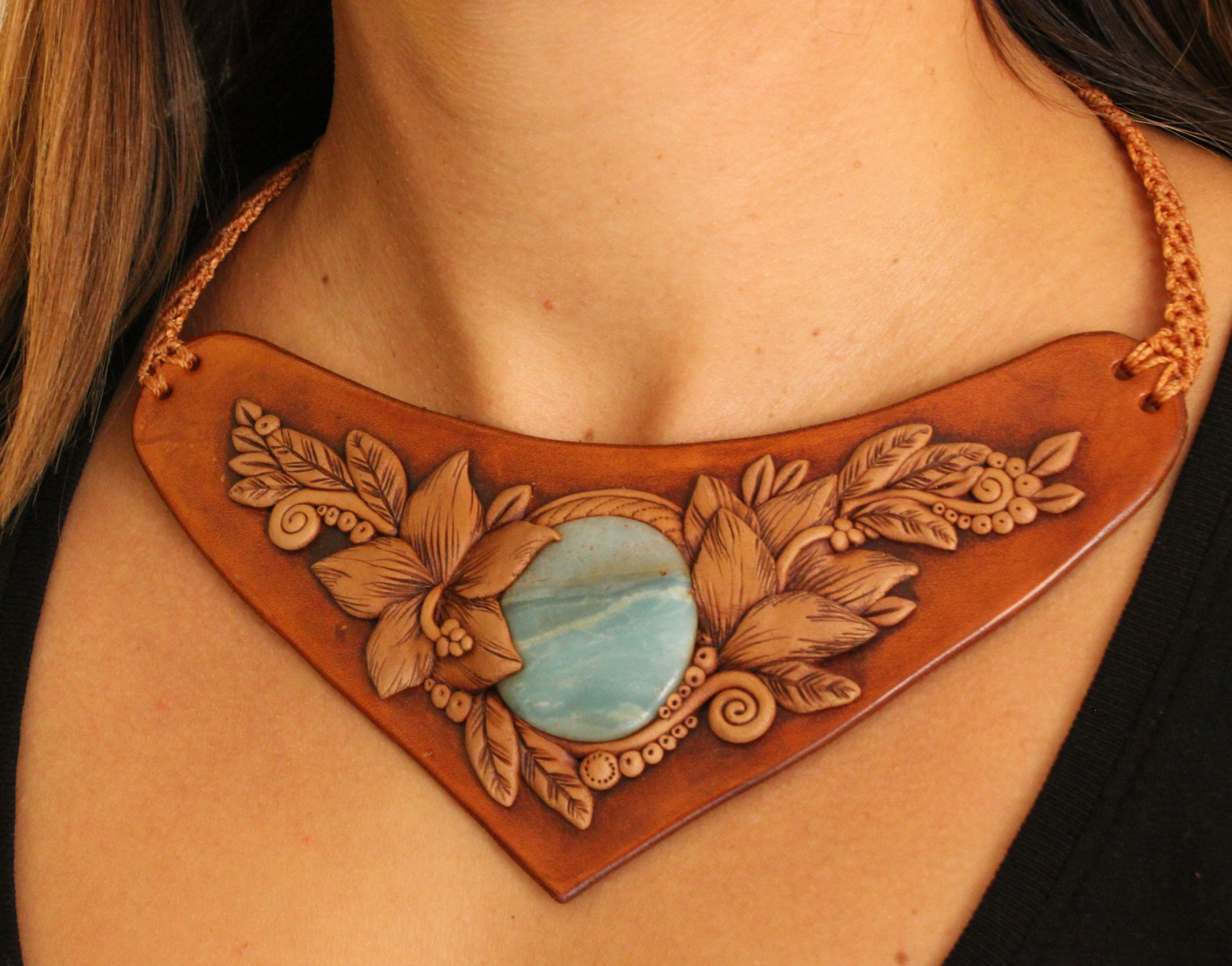 Oceans of Love Leather Carving, Leather Art, Hand Tooled Leather, Custom Leather, Leather Items, Leather Design, Leather Accessories, Leather Tooling, Leather Handmade
