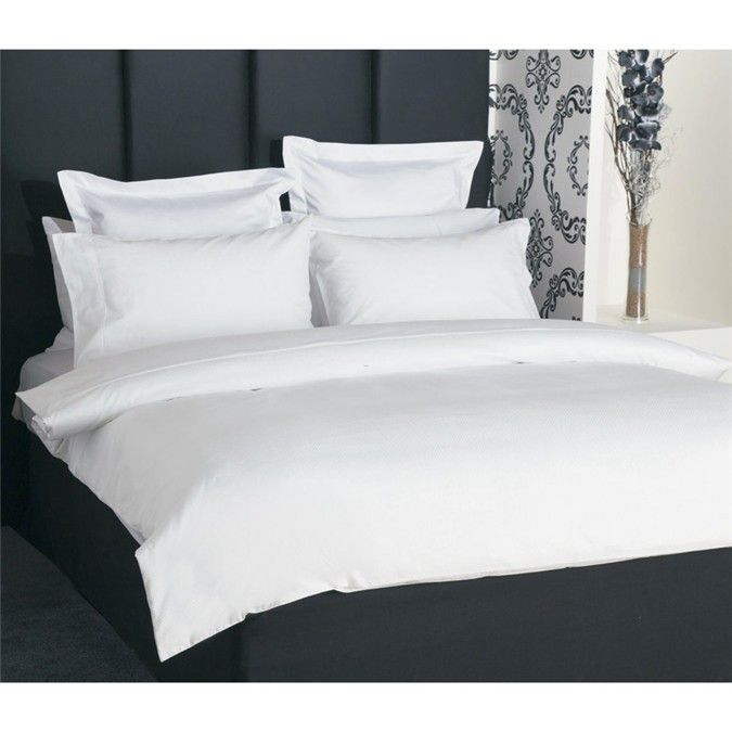 Italian Hotel Satin Stitch Ivory Duvet Cover Ivory Bedding Ivory Duvet Cover Bed Linens Luxury