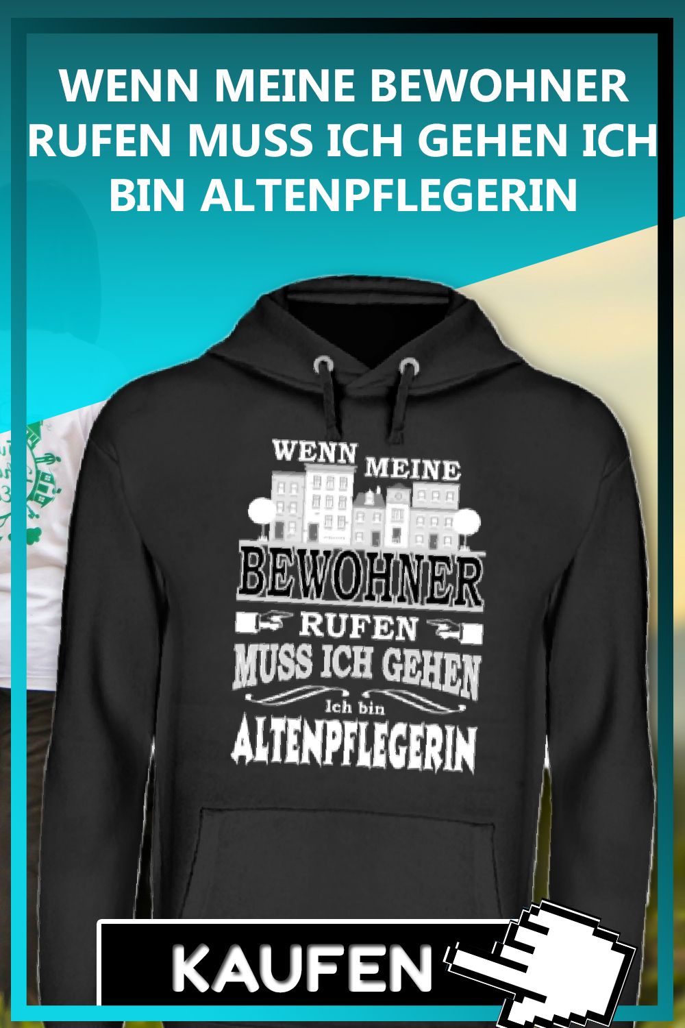 Altenpflegerin Bewohner rufen Altenpflegerin, Pflegerin, Geschenke