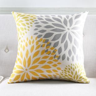 Decorative Pillows | PINkart.in *Secure Yellow Outdoor Pillow Cover Modern