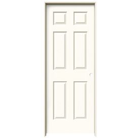 Masonite 22 Inch X 80 Inch Primed 6 Panel Textured Interior Door Slab The Home Depot Canada Prehung Interior Doors