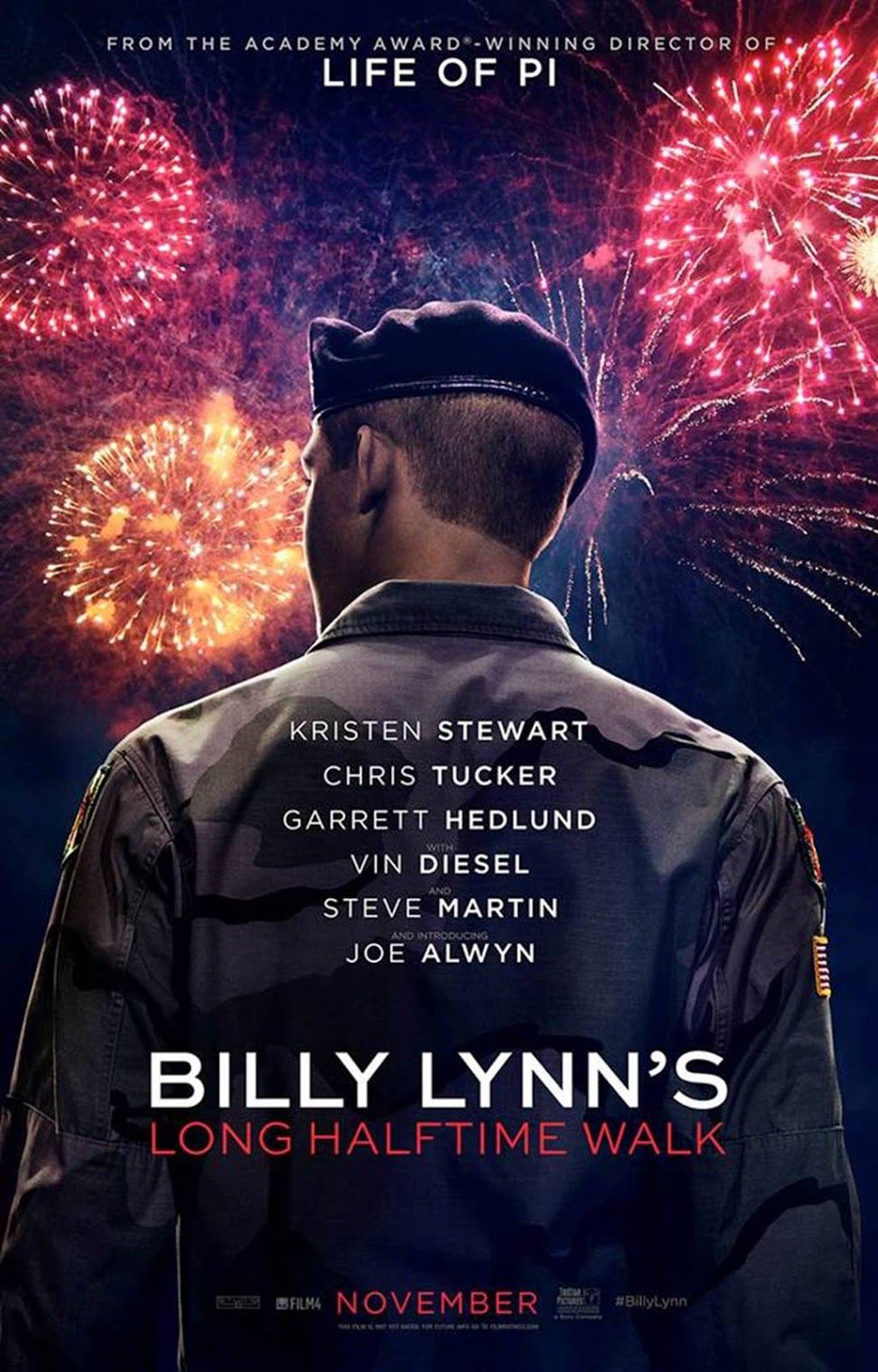Billy Lynn's Long Halftime Walk Poster & Trailer