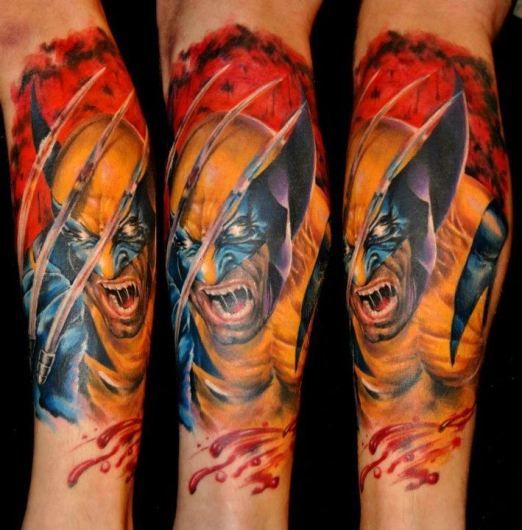Superhero Tattoos (Pt1) Inked Magazine Hero tattoo, Super hero