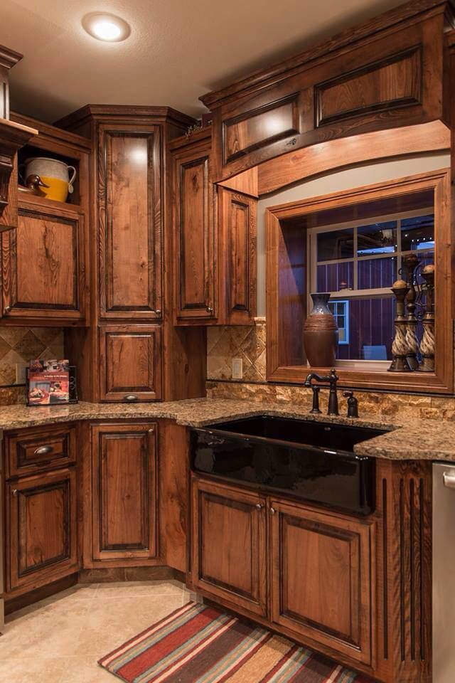 27 Cabinets For The Rustic Kitchen Of Your Dreams Farmhouse Country Kitchens - Aspen Log Kitchen Cabinets 27 Cabinets For The Rustic Kitchen Of Your Dreams Farmhouse Country Kitchens - Aspen Log Kitchen Cabinets