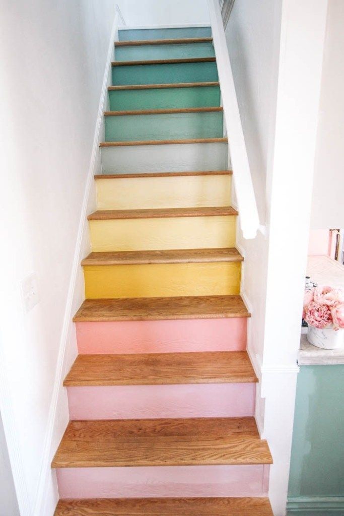 Betray! Rainbow stairs - Diy project - Betray! Rainbow stairs #diyprojects #reg...