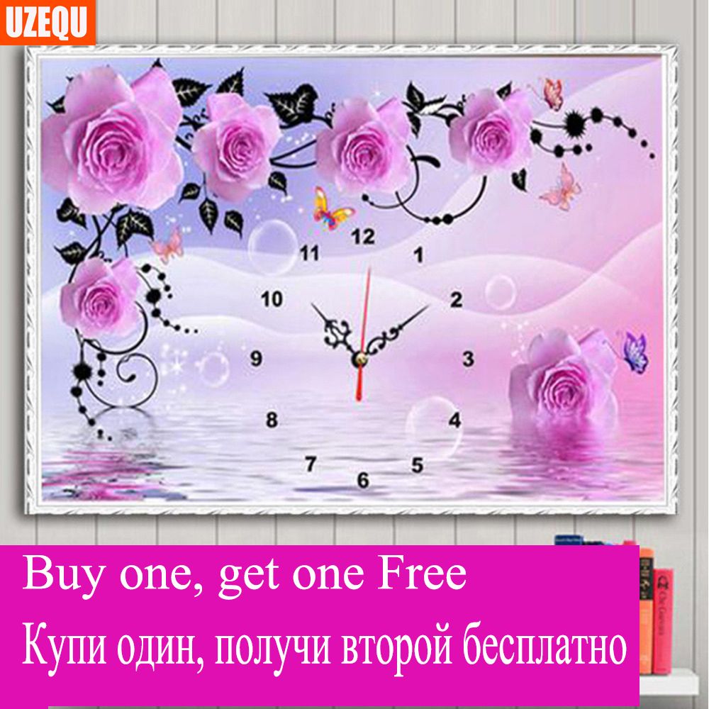 Blume 5D Diamond Painting Diamant DIY Kreuzstich Stickerei Malerei Bilder