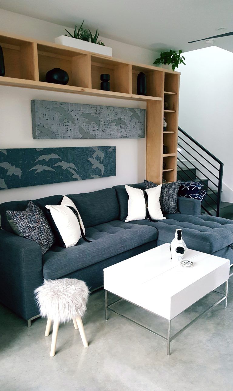 Staging with deborah main luxury pillows by vazzo spaces for modern home tour austin