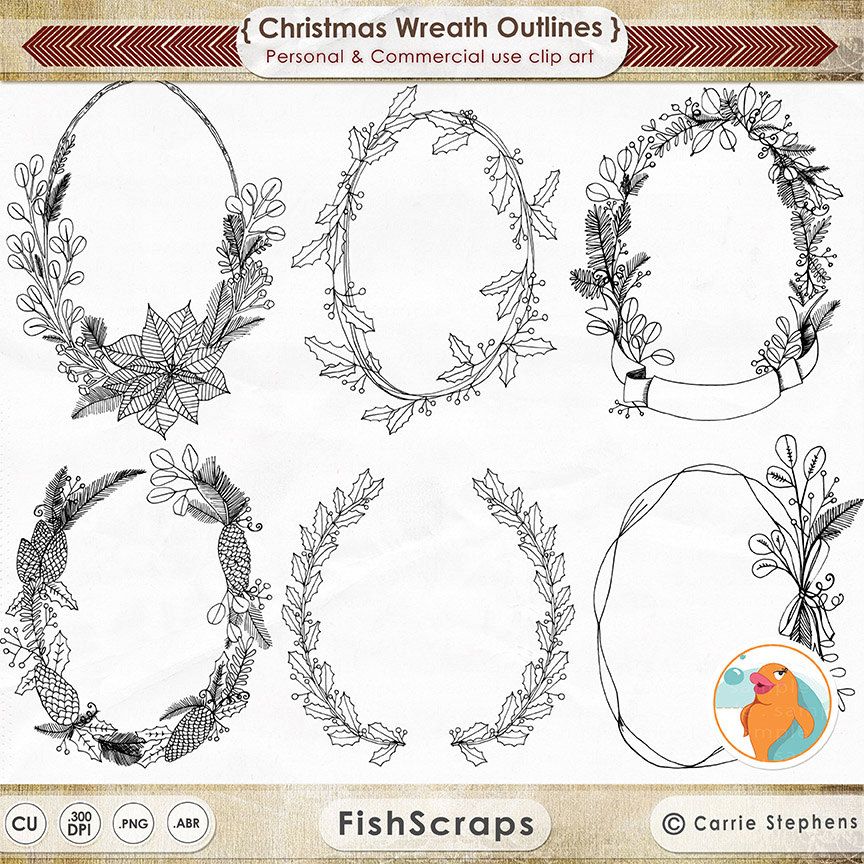 pin by kelly fischer on pretty handwriting pinterest christmas christmas wreath outline