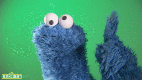 Cookie Monster aha Gifts divertidos Chiste gráfico Monstruo come Cookie Monster aha Gifts divertidos Chiste gráfico Monstruo come