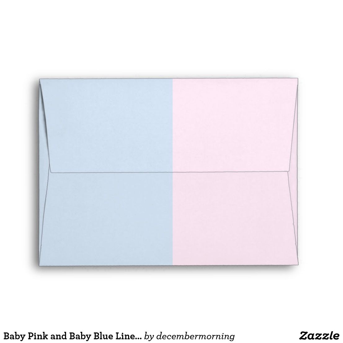 baby pink and baby blue linen envelopes in 2018 baby shower