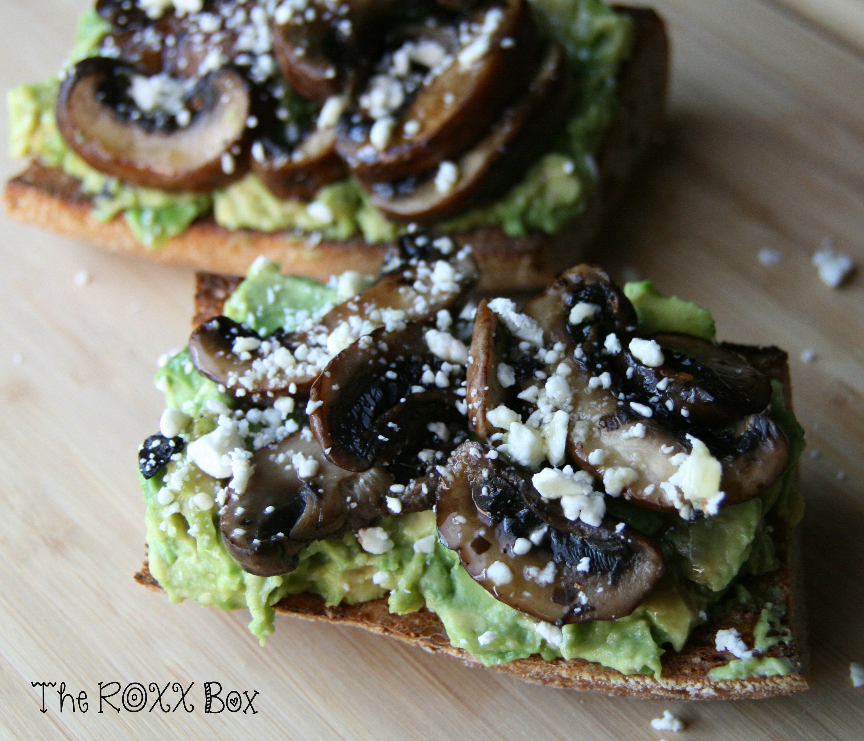 Honey Drizzled Avocado & Mushroom Toast | Avocado recipes, Avocado